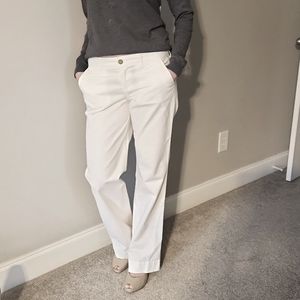 White Wide Leg Pants